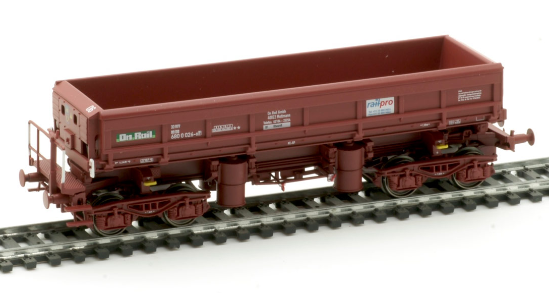 Albert Modell 680007 Selbstentladewagen Fas On Rail DB Epoche V H0