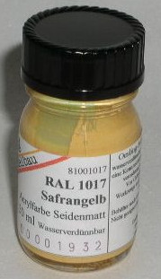 Oesling Modellbau RAL 1017 Safrangelb seidenmatt