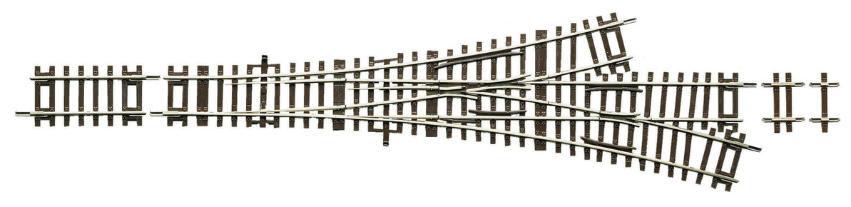 Roco 42454 Dreiwegweiche DWW15, Roco LINE ohne Bettung H0