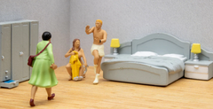 NOCH 16601 Funny-Scenes „In Flagranti“ – Humorvolle Figurenszene, Spur H0