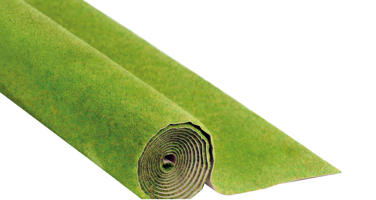 NOCH 00020 Grasmatte „Frühlingswiese“ – 300 × 100 cm