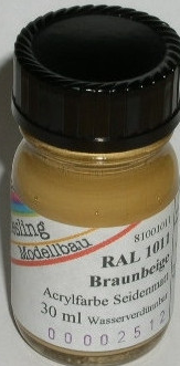 Oesling Modellbau RAL 1011 Braunbeige seidenmatt