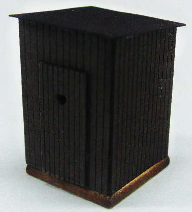 BuBi-model TT70060 Toilettenhäuschen (2 Stück) Spur TT