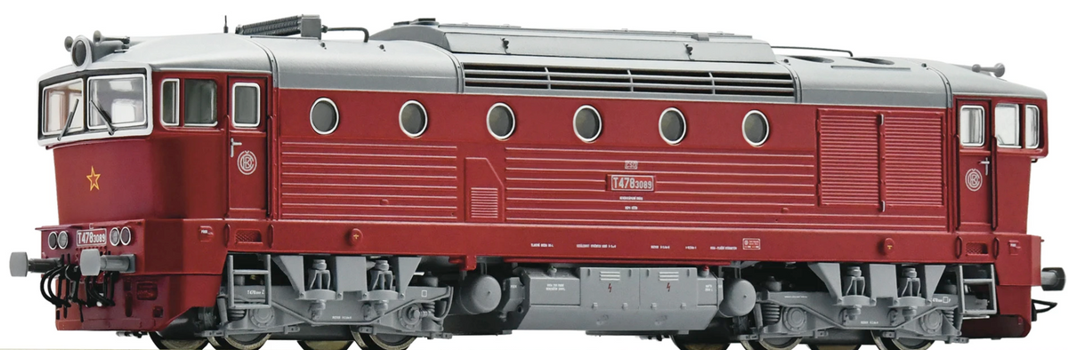 Roco 71020 Diesellokomotive T 478.3089 ČSD H0