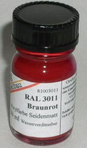 Oesling Modellbau RAL 3011 Braunrot matt