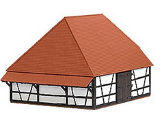 BUSCH 8237 Scheune – Bausatz, Spur N