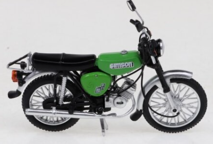 IXO 24150-F Simson Moped S-51 saftgrün Maßstab 1:24 Exklusivmodell H0