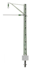 Sommerfeldt 114 Gitter-Streckenmast DR, lackiert, 5 Stück H0