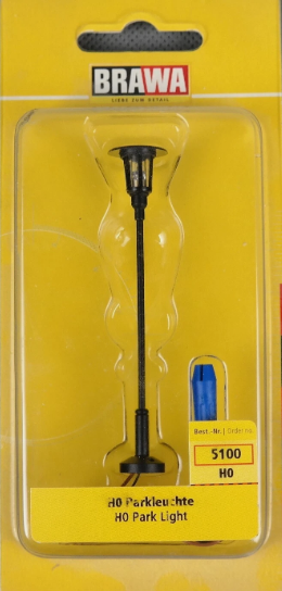 BRAWA 5100 H0 Parkleuchte mit Gitter