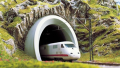 BUSCH 7020 ICE-Tunnelportal – eingleisig, Spur H0