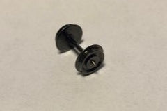 Radsatz, H0, 11,4mm, Achslänge 24,4mm, einseitig isoliert, 1 Stück