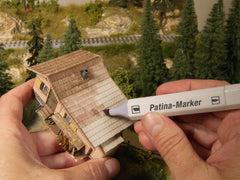 NOCH Patina-Marker für Modelle – 6er-Set