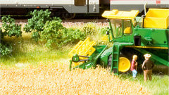 NOCH 07421, Natur+ „Kornfeld“ – Wiesenmatte mit Grasbüscheln