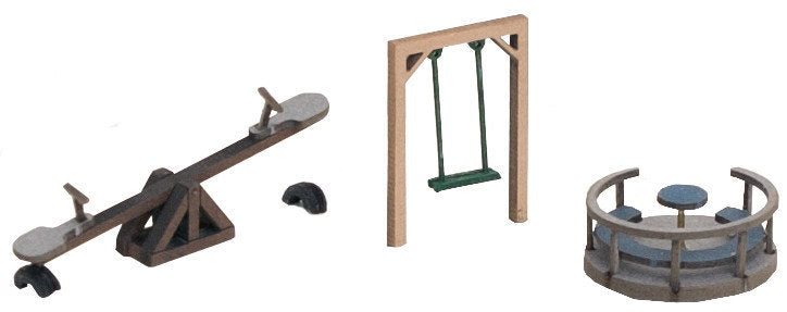 NOCH 14368 Spielgeräte – 3-teiliges Set  / H0