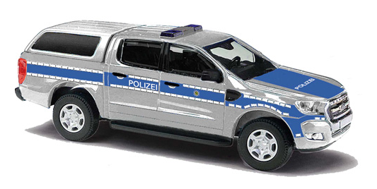BUSCH 52830 Ford Ranger Hardtop – Wasserschutzpolizei Sachsen, Spur H0, 1:87