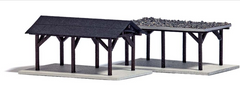 BUSCH 8249 Zwei Carports – Spur N, 1:160